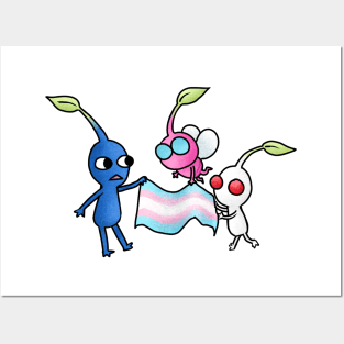 Pride Pikmin Trans Posters and Art